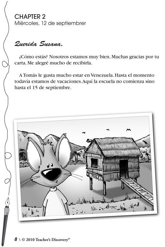Cartas a Susana - Level 2 - Spanish Reader by Fabiola Canale
