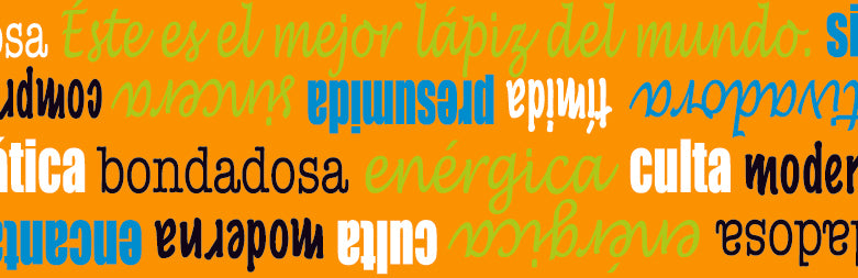 Adjectives Spanish Pencils