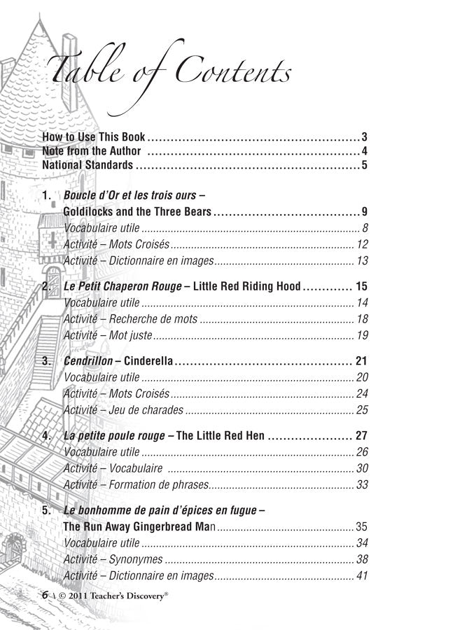 Un-classic Fairy Tales in French - Level 2 - French Reader by Paula Twomey