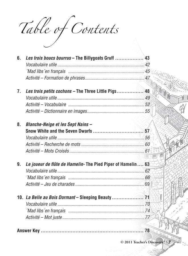 Un-classic Fairy Tales in French - Level 2 - French Reader by Paula Twomey