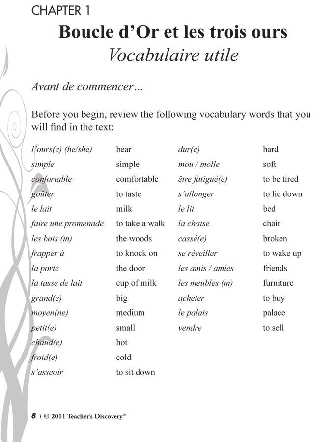 Un-classic Fairy Tales in French - Level 2 - French Reader by Paula Twomey