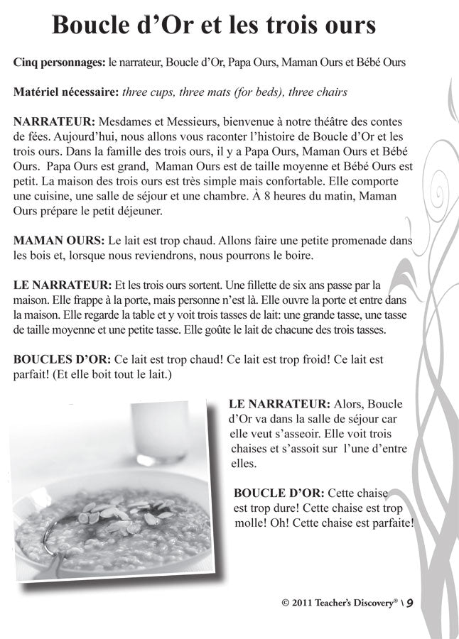 Un-classic Fairy Tales in French - Level 2 - French Reader by Paula Twomey