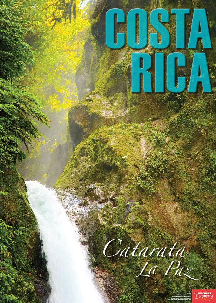 Travel to Catarata La Paz, Costa Rica - Spanish - Poster