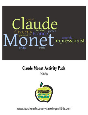 Claude Monet Activity Packet Download