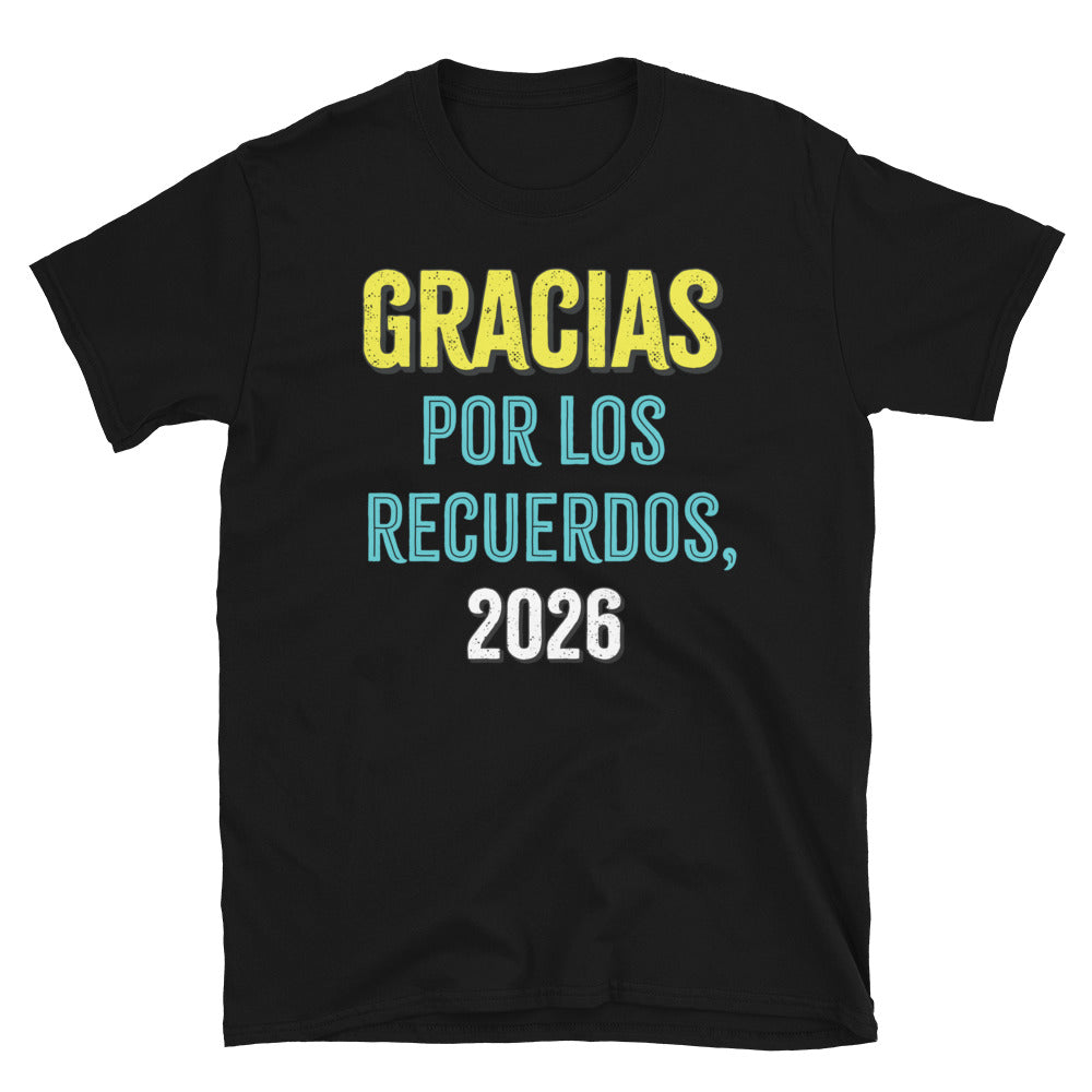 Gracias por los recuerdos, 2026 Unisex Spanish T-Shirt