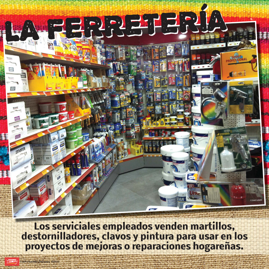 Mercados hispanos - Mini-Posters - Set of 14