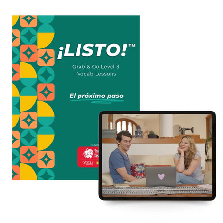 ¡Listo!™ Grab & Go Level 3 Vocab Lessons: El próximo paso proximo Download