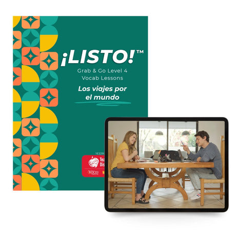 ¡Listo!™ Grab & Go Level 4 Vocab Lessons: Los viajes por el mundo Download
