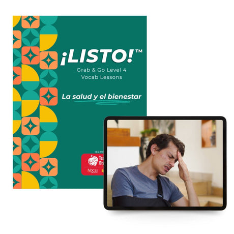 ¡Listo!™ Grab & Go Level 4 Vocab Lessons: La salud y el bienestar Download