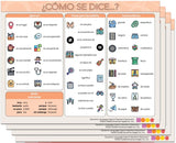 Dynamic Language Class Chat Mats Set of All 6
