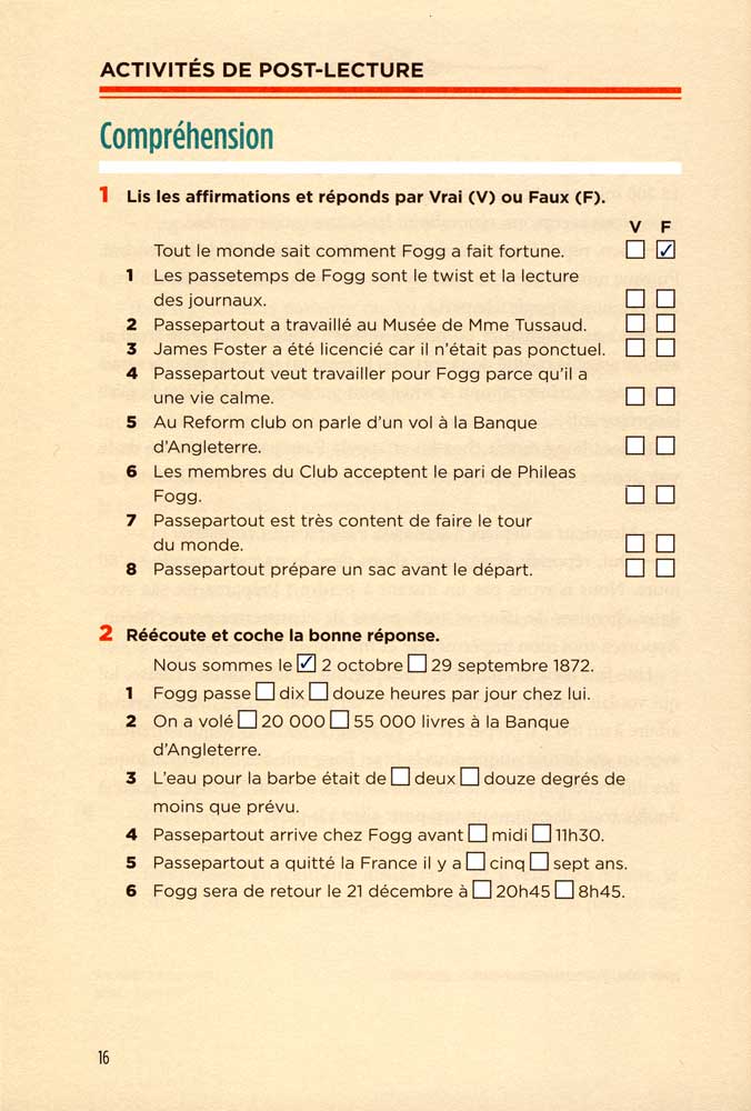 Le Tour du monde en 80 jours French Level 3+ Reader