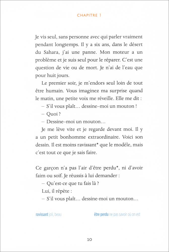 Le Petit Prince French Level 1 Reader