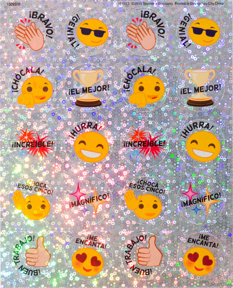 Emoji Spanish Stickers (100)