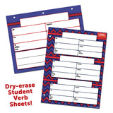 Dry-Erase Verb Sheets French