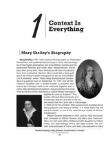 Related Readings: Mary Shelley's Frankenstein in Context Book