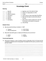 Greek And Roman Civilizations Activity Book