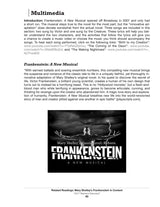 Related Readings: Mary Shelley's Frankenstein in Context Book