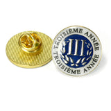 French Third-Year Pin