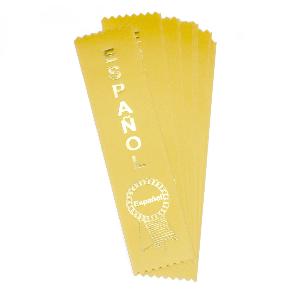 Yellow Español Ribbons