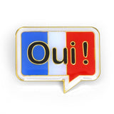 Oui ! French Lapel Pin