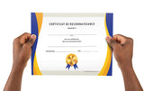 French Appreciation Certificates Set of 15