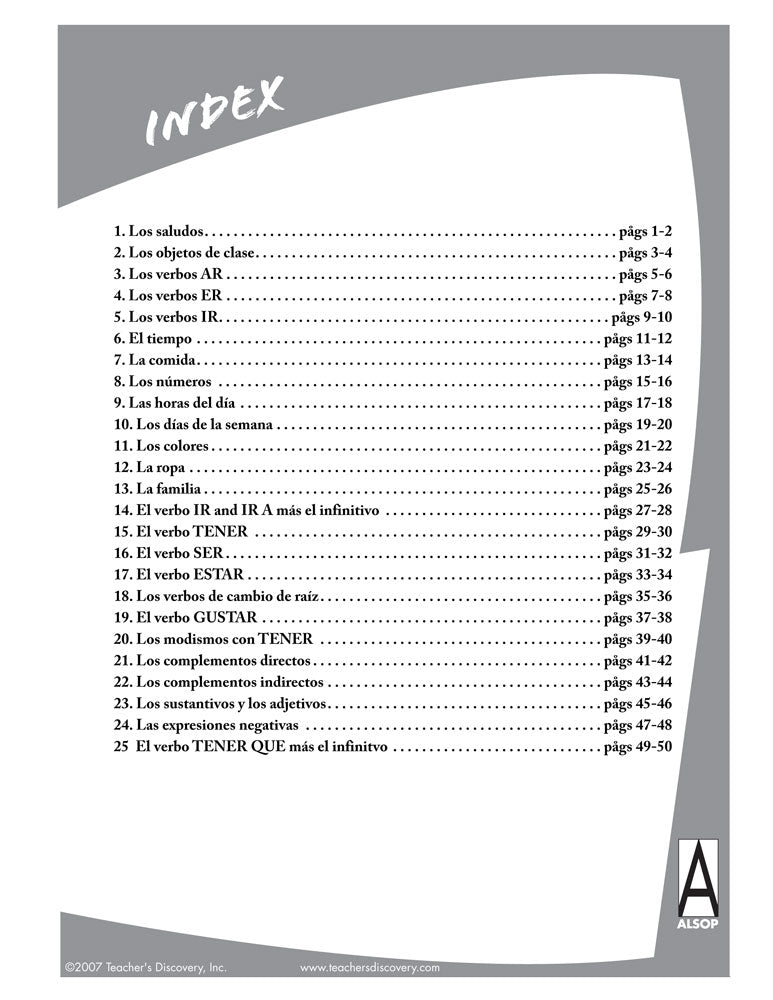 125 Easy to Use Oral Activities for First Year Spanish Book