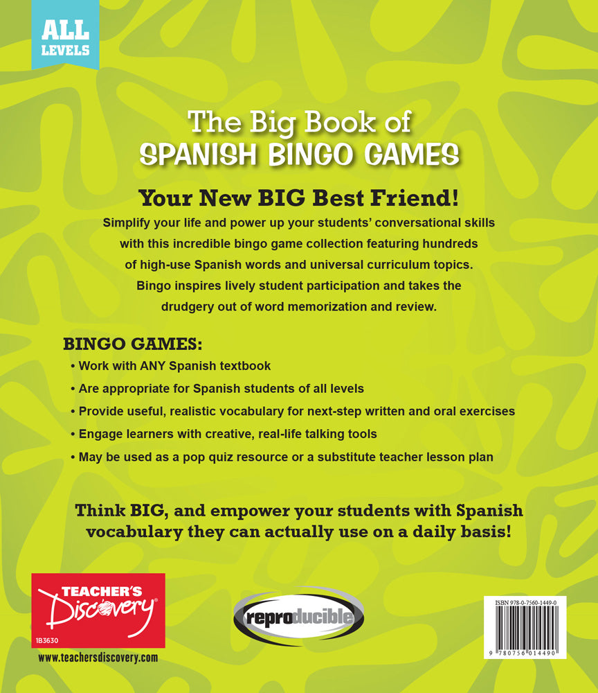 The Big Book of Spanish Bingo Games