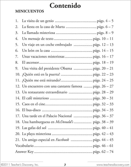 21 minicuentos - Level 1 - Spanish Reader by Tom Alsop