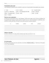 Weekly Writing Prompts for Spanish Level 2 Book