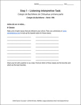 Bachelor's School Part 1 Intermediate-Low Spanish IPA Pack - DIGITAL RESOURCE DOWNLOAD