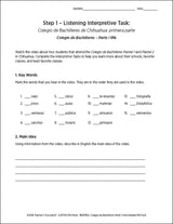 Bachelor's School Part 1 Intermediate-Low Spanish IPA Pack - DIGITAL RESOURCE DOWNLOAD