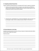 School Supplies Intermediate-Mid Spanish IPA Pack - DIGITAL RESOURCE DOWNLOAD