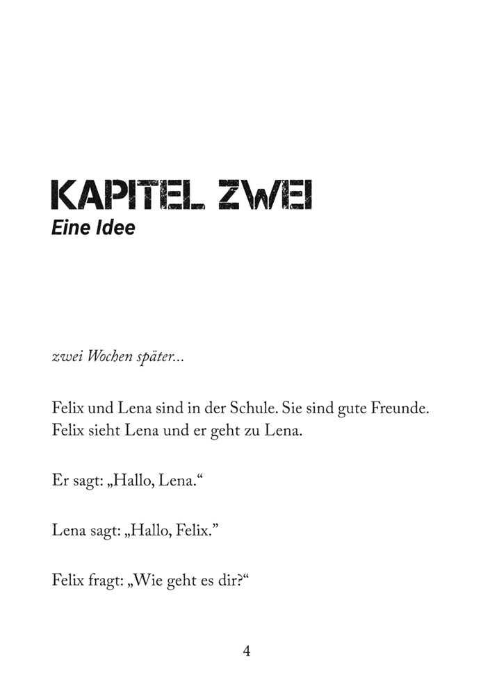 neue Schule, neue Freunde - Level 1 - German Reader by Eric Richards