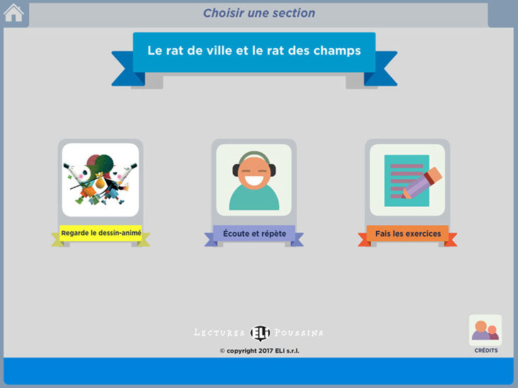 Le rat de ville et le rat des champs French Level 2 Reader