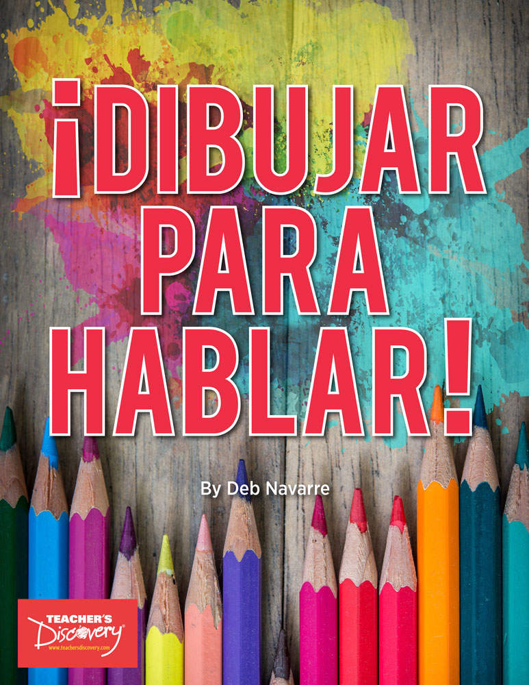 ¡Dibujar para hablar! Spanish Book