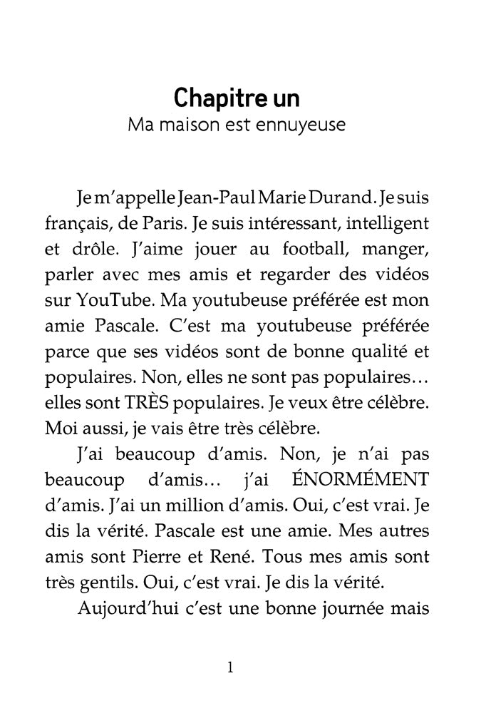 Jean-Paul et ses bons amis French Level 1 Reader