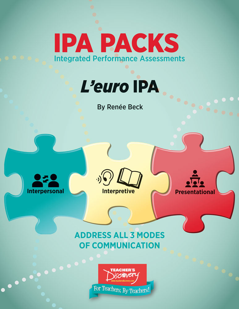 L'euro Novice/Low French IPA Pack - DIGITAL RESOURCE DOWNLOAD