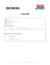 L'euro Novice/Low French IPA Pack - DIGITAL RESOURCE DOWNLOAD