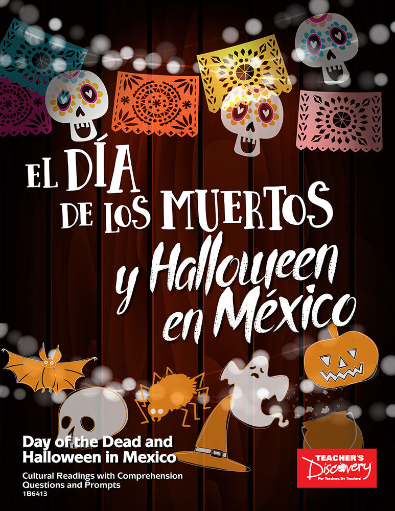 El Día de los Muertos y Halloween en México Activity Packet Download