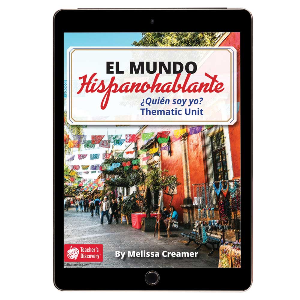 El mundo hispanohablante: ¿Quién soy yo? Spanish Thematic Unit - DIGITAL RESOURCE DOWNLOAD