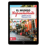 El mundo hispanohablante: ¿Quién soy yo? Spanish Thematic Unit - DIGITAL RESOURCE DOWNLOAD