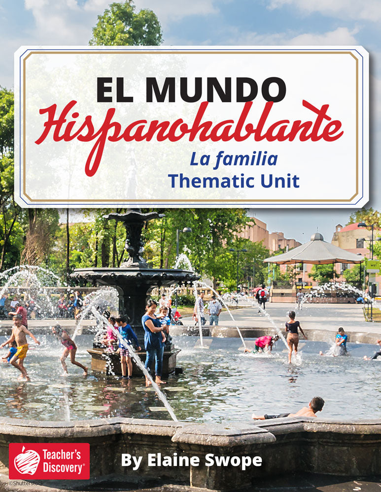 El mundo hispanohablante: La familia Spanish Thematic Unit - DIGITAL RESOURCE DOWNLOAD