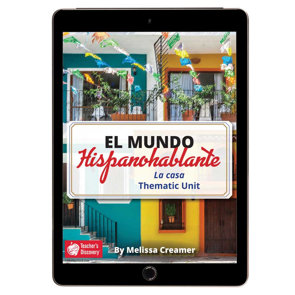 El mundo hispanohablante: La casa Spanish Thematic Unit - DIGITAL RESOURCE DOWNLOAD