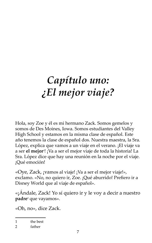 Zoe y Zack: Una aventura increíble - Level 2 - Spanish Reader by Jonathan Bowles