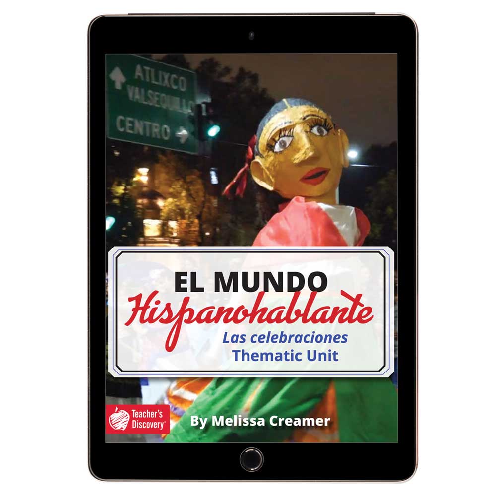 El mundo hispanohablante: Las celebraciones Spanish Thematic Unit - DIGITAL RESOURCE DOWNLOAD