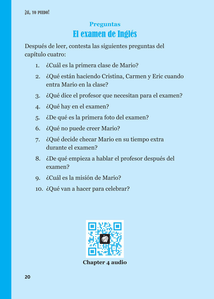 ¡Sí, yo puedo! Spanish Level 1 Enhanced® Reader