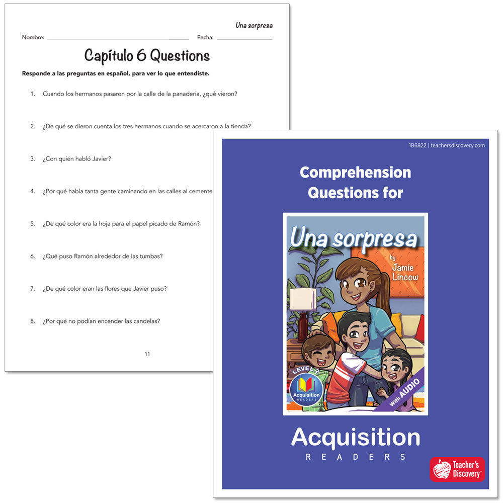 Una sorpresa Spanish Level 2 Acquisition™ Reader