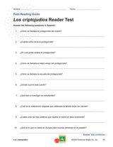 Los criptojudíos Spanish Level 3 Acquisition™ Reader