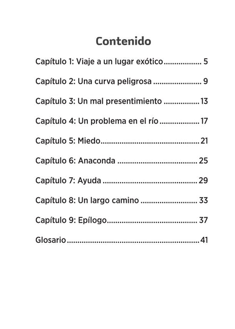 ¡Escapa del Amazonas! Spanish Level 1 Acquisition™ Reader