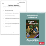 ¡Escapa del Amazonas! Spanish Level 1 Acquisition™ Reader